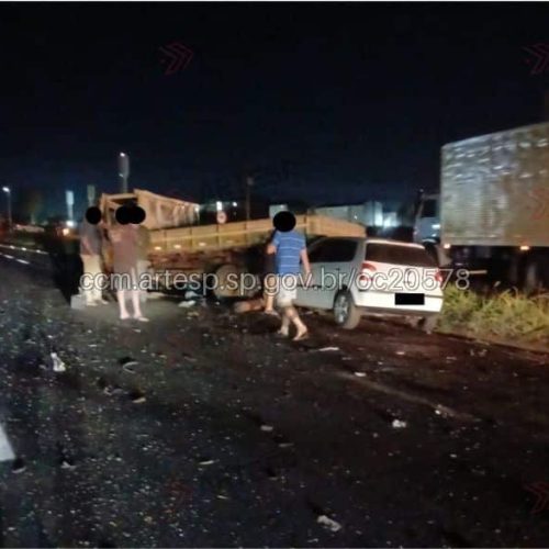 Acidente com quatro veículos deixa um morto e dois feridos em Ribeirão Preto