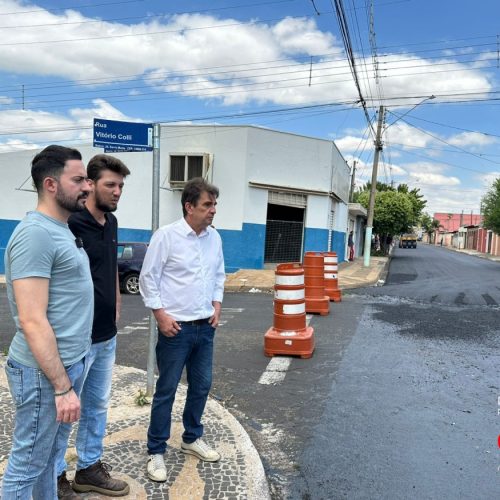 Prefeitura de Porto Ferreira conclui recapeamento em mais três ruas com recurso federal