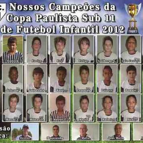Equipe Sub 11 do PFFC é campeã invicta da Copa Paulista de Futebol 2012