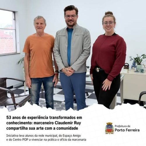 Porto Ferreira prepara projeto para aproximar jovens da arte da marcenaria