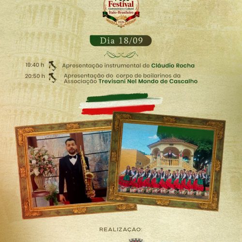 Leme recebe o VIII Festival Gastronômico e Cultural Ítalo-Brasileiro