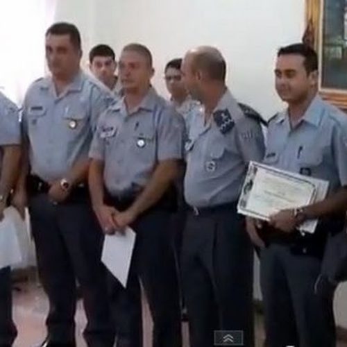 Homenagem aos policiais militares de Porto Ferreira
