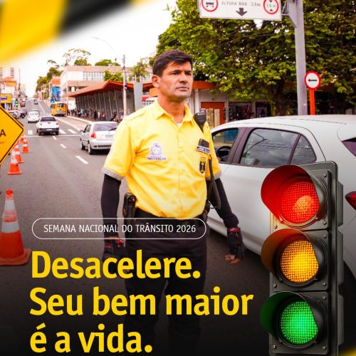 São Carlos promove Semana Nacional do Trânsito com ações educativas de 19 a 25 de setembro
