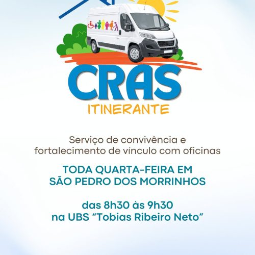 CRAS Itinerante da Prefeitura de Tambaú amplia atendimento da Assistência Social em São Pedro dos Morrinhos