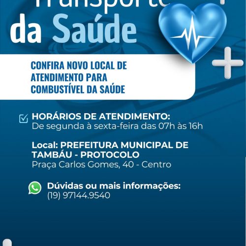 Prefeitura de Tambaú define novo local para atendimento do combustível da Saúde