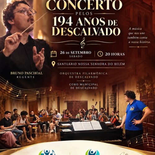 Concerto especial celebra os 194 anos de Descalvado
