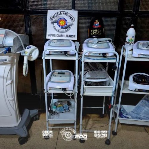 Três suspeitos são detidos após assalto a clínica em Pirassununga