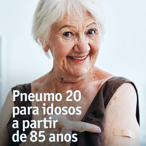 São Carlos inicia vacinação com Pneumo 20 para pessoas com 85 anos ou mais