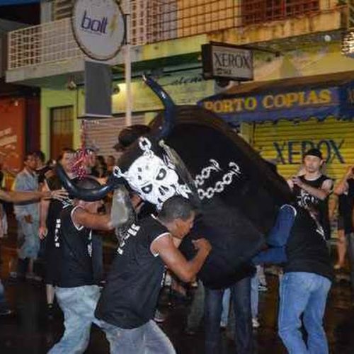 Bloco da Vaca e tradicionais blocos de bois desfilaram no domingo de carnaval
