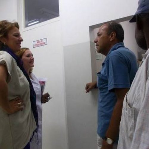 Prefeita e diretora de Saúde fazem visitas a Unidades de Saúde