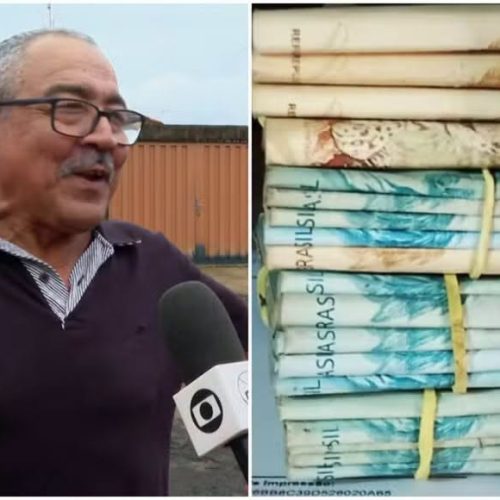 Honestidade faz motorista devolver R$ 19 mil encontrados em rua de Descalvado