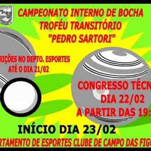 Clube de Campo está com inscrições abertas para Campeonato de Bocha