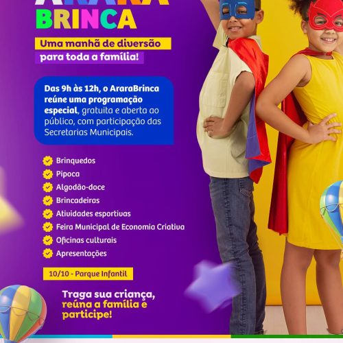 Araraquara terá manhã gratuita de diversão para toda a família