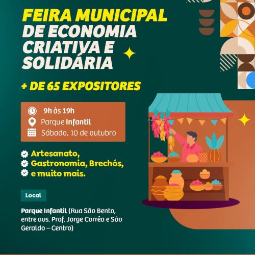 Feira Municipal reúne 65 expositores neste sábado em Araraquara