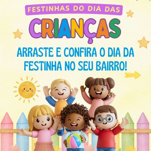 Tambaú prepara programação especial para celebrar o Dia das Crianças