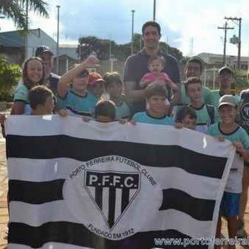Gustavo Borges visita o Porto Ferreira Futebol Clube