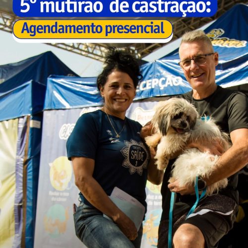 São Carlos realiza agendamentos para mutirão de castração no Santa Angelina