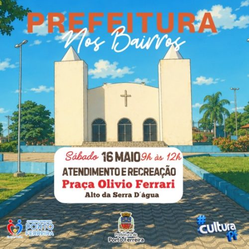 Prefeitura de Porto Ferreira leva serviços e lazer ao Alto da Serra D’água neste sábado