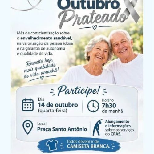 Tambaú promove ação do Outubro Prateado para valorizar a pessoa idosa