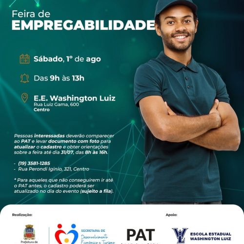 Porto Ferreira realiza segunda edição da Feira de Empregabilidade em agosto