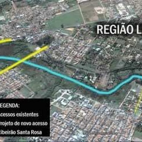 Solicitado recursos para a construção de ponte sobre o ribeirão Santa Rosa