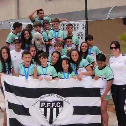 Natação do P.F.F.C. conquista ótimos resultados em São João da Boa Vista
