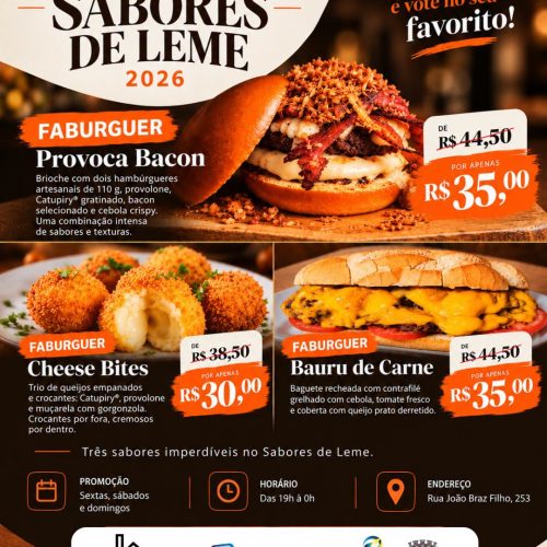Leme promove concurso gastronômico com 26 pratos e votação popular