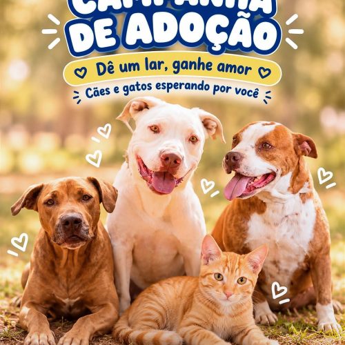 Feira de adoção em São Carlos terá mais de 250 animais à espera de um lar