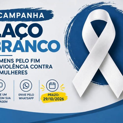 Campanha Laço Branco prorroga prazo para envio de vídeos em Pirassununga