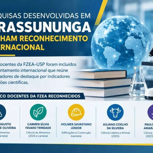 Pirassununga ganha destaque internacional com pesquisas de cinco professores da USP
