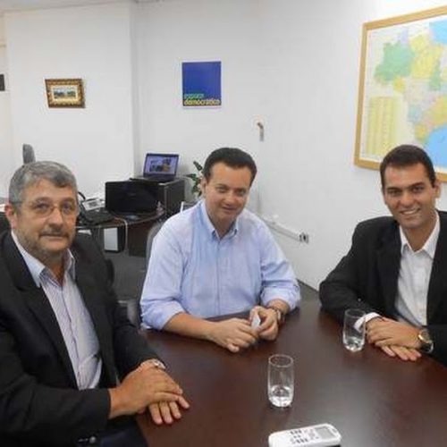 Rômulo Rippa participa de audiência com Gilberto Kassab, presidente do PSD
