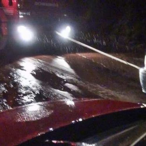 Trecho da vicinal que liga Porto Ferreira a Santa Rita fica novamente alagado
