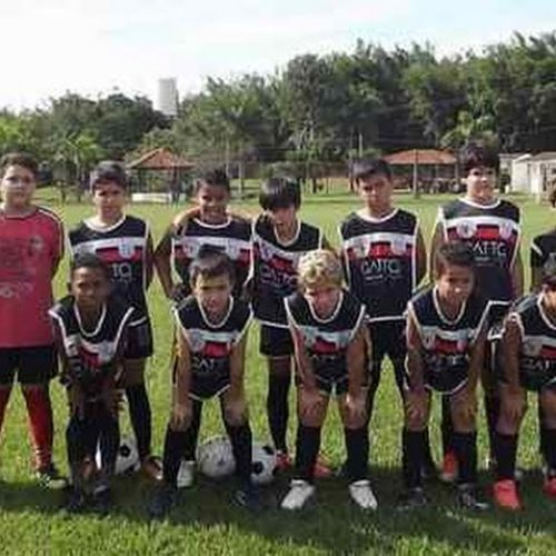 Sub 11 da Escolinha de Futebol do Clube de Campo/Botafogo-SP realiza amistoso