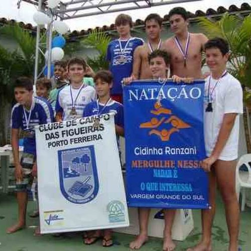 Natação do Clube de Campo participou da 1ª Etapa do Troféu Amigos da Natação