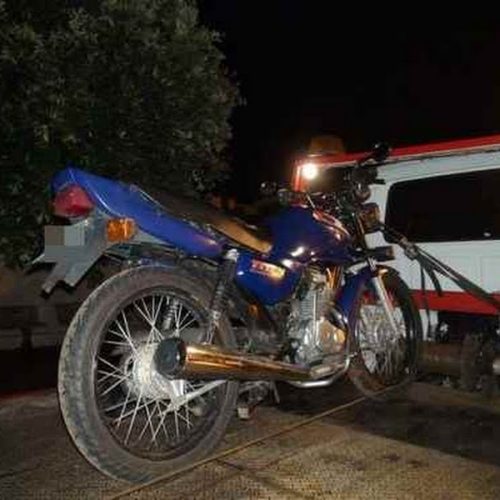 Moto furtada é recuperada antes de proprietário saber de seu furto