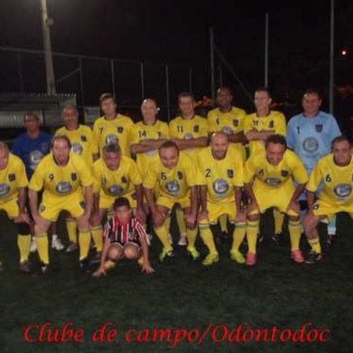 Equipe Máster de Futebol Society Clube de Campo/Odontodoc realiza amistoso