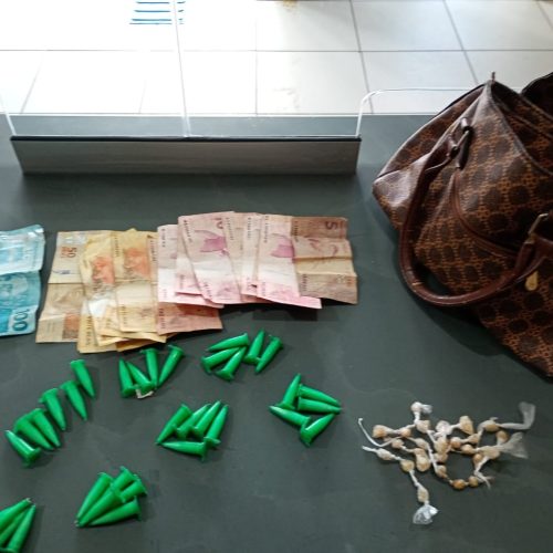 Polícia Militar prende mulher por tráfico de drogas em Porto Ferreira