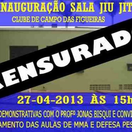 Reinauguração da sala de Jiu Jitsu no Clube de Campo