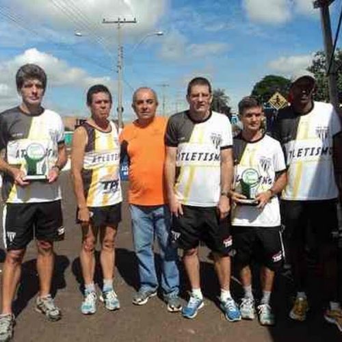 Atletismo do PFFC participou da 1ª Corrida Sicoob Co Cred Serrana