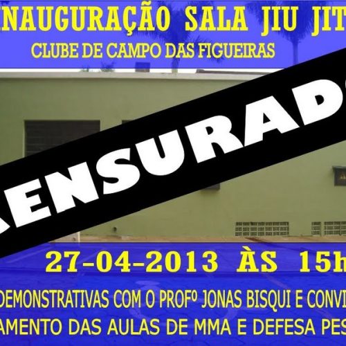 Reinauguração da sala de Jiu Jitsu do Clube de Campo acontece neste sábado (27)