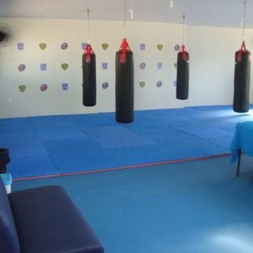 Reinauguração da sala de artes marciais do Clube de Campo das Figueiras