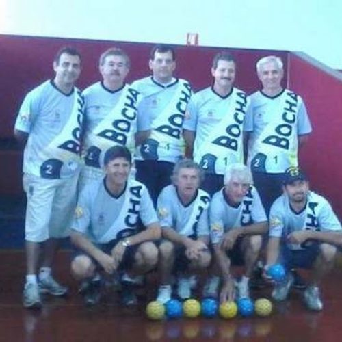 Equipe de bocha termina primeiro turno invicta após vencer S. C. das Palmeiras