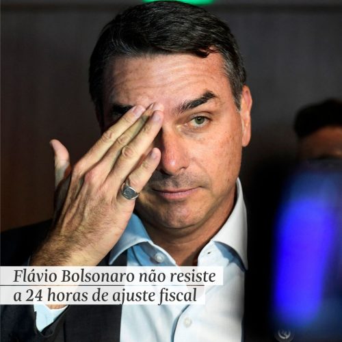 Flávio Bolsonaro recua após repercussão negativa de divulgação de proposta de ajuste fiscal com fim do aumento real do salário mínimo