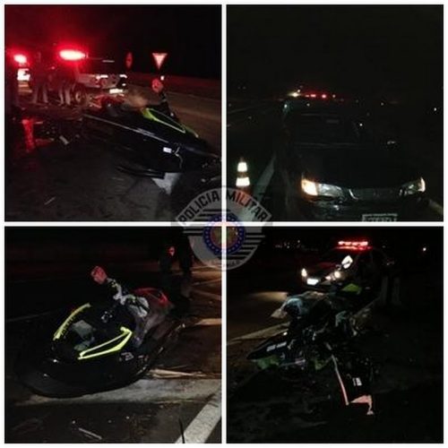 Jet Ski furtado de loja no Jd. Areia Branca é localizado na Rodovia Anhanguera