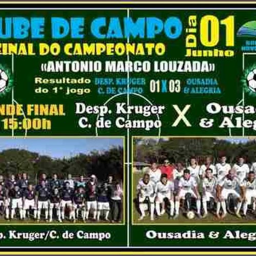 Ousadia e Alegria vence a primeira partida da final do Campeonato Livre Idade