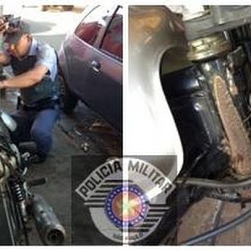 PM apreende moto para averiguação