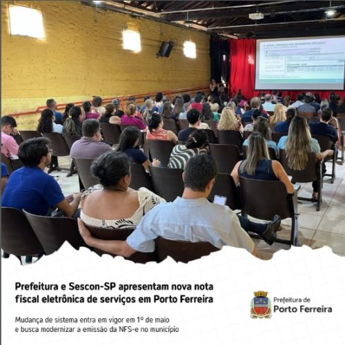 Nova nota fiscal eletrônica promete modernizar serviços em Porto Ferreira