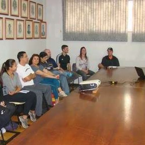 Professores do Depto. de Esportes do PFFC realizam capacitação