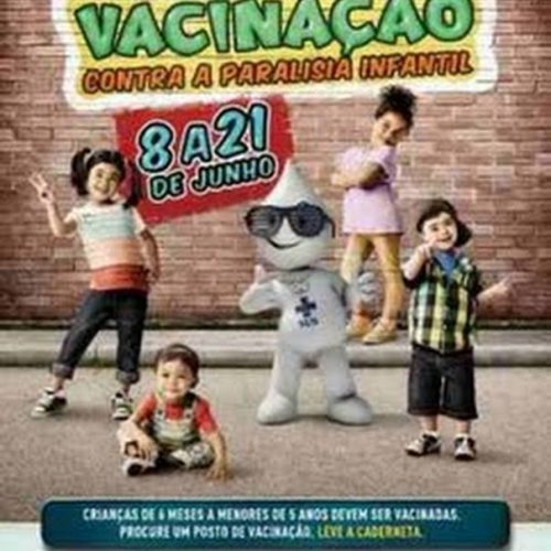Vacinação contra paralisia infantil é prorrogada até sexta