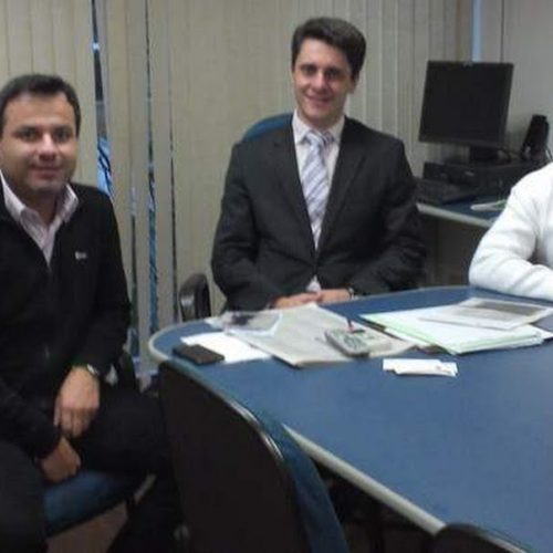 Élcio Arruda faz solicitação de recursos para Hospital ao Deputado Alex Manente
